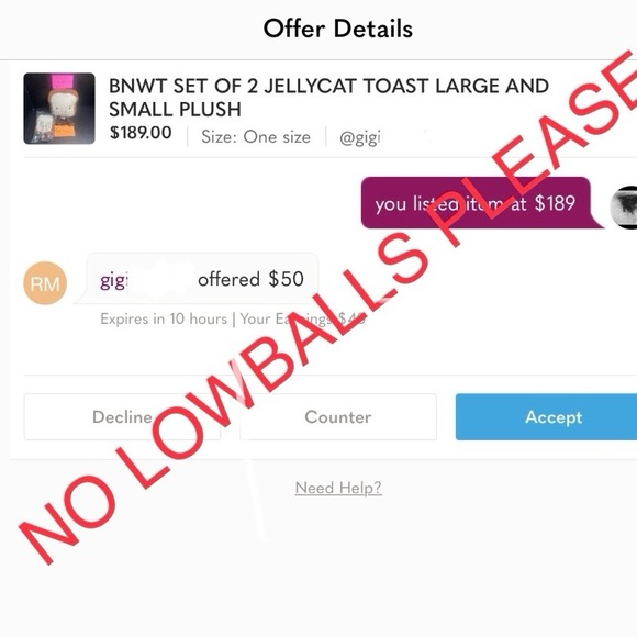 BNWT SET OF 2 JELLYCAT TOAST LARGE AND SMALL PLUSH - Picture 11 of 11